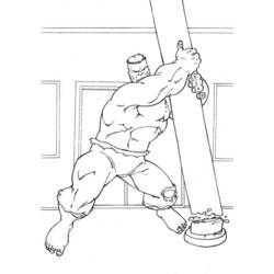 Dibujo para colorear: Hulk (Superhéroes y Supervillanos) #79118 - Dibujos para Colorear e Imprimir Gratis
