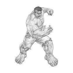 Dibujo para colorear: Hulk (Superhéroes y Supervillanos) #79136 - Dibujos para Colorear e Imprimir Gratis