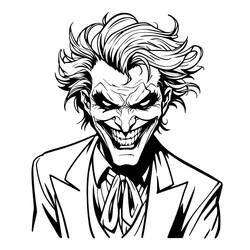 Dibujo para colorear: Joker (Superhéroes y Supervillanos) #202123 - Dibujos para Colorear e Imprimir Gratis