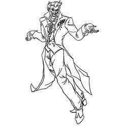 Dibujo para colorear: Joker (Superhéroes y Supervillanos) #202129 - Dibujos para Colorear e Imprimir Gratis