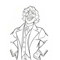 Dibujo para colorear: Joker (Superhéroes y Supervillanos) #202131 - Dibujos para Colorear e Imprimir Gratis