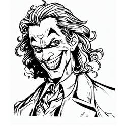 Dibujo para colorear: Joker (Superhéroes y Supervillanos) #202135 - Dibujos para Colorear e Imprimir Gratis