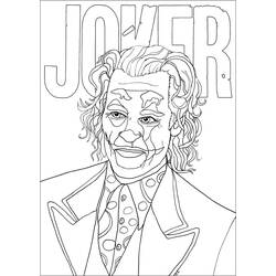 Dibujo para colorear: Joker (Superhéroes y Supervillanos) #202136 - Dibujos para Colorear e Imprimir Gratis