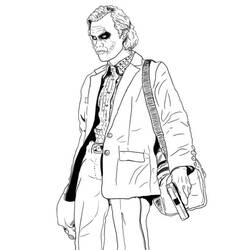 Dibujo para colorear: Joker (Superhéroes y Supervillanos) #202137 - Dibujos para Colorear e Imprimir Gratis