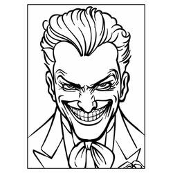 Dibujo para colorear: Joker (Superhéroes y Supervillanos) #202139 - Dibujos para Colorear e Imprimir Gratis
