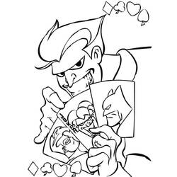 Dibujo para colorear: Joker (Superhéroes y Supervillanos) #202142 - Dibujos para Colorear e Imprimir Gratis