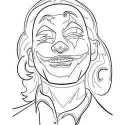 Dibujo para colorear: Joker (Superhéroes y Supervillanos) #202147 - Dibujos para Colorear e Imprimir Gratis