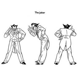 Dibujo para colorear: Joker (Superhéroes y Supervillanos) #202148 - Dibujos para Colorear e Imprimir Gratis