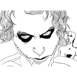 Dibujo para colorear: Joker (Superhéroes y Supervillanos) #202149 - Dibujos para Colorear e Imprimir Gratis
