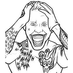 Dibujo para colorear: Joker (Superhéroes y Supervillanos) #202150 - Dibujos para Colorear e Imprimir Gratis
