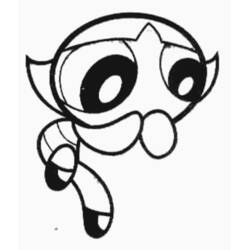 Dibujo para colorear: Las Chicas Superpoderosas (Superhéroes y Supervillanos) #39459 - Dibujos para Colorear e Imprimir Gratis