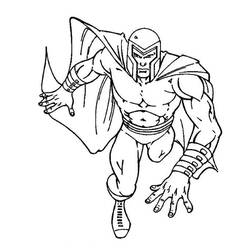 Dibujos para colorear: Magneto - Dibujos para Colorear e Imprimir Gratis