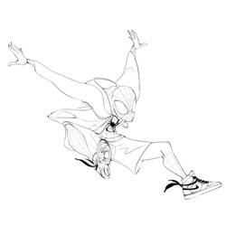 Dibujo para colorear: Miles Morales (Superhéroes y Supervillanos) #212092 - Dibujos para Colorear e Imprimir Gratis