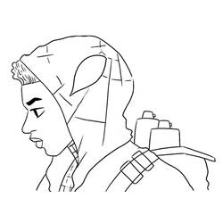 Dibujo para colorear: Miles Morales (Superhéroes y Supervillanos) #212110 - Dibujos para Colorear e Imprimir Gratis