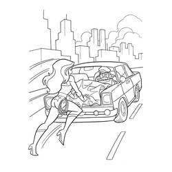Dibujo para colorear: Mujer Maravilla (Superhéroes y Supervillanos) #74607 - Dibujos para Colorear e Imprimir Gratis
