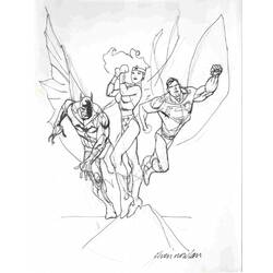 Dibujo para colorear: Mujer Maravilla (Superhéroes y Supervillanos) #74671 - Dibujos para Colorear e Imprimir Gratis