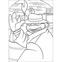 Dibujo Ninja Turtles (Superhéroes y Supervillanos) #75505 para imprimir y colorear