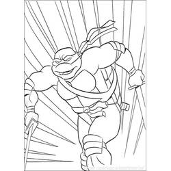 Dibujo Ninja Turtles (Superhéroes y Supervillanos) #75518 para imprimir y colorear