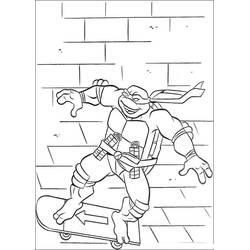Dibujo Ninja Turtles (Superhéroes y Supervillanos) #75596 para imprimir y colorear