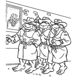 Dibujo Ninja Turtles (Superhéroes y Supervillanos) #75696 para imprimir y colorear