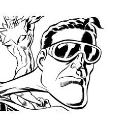 Dibujo para colorear: Plastic Man (Superhéroes y Supervillanos) #83447 - Dibujos para Colorear e Imprimir Gratis