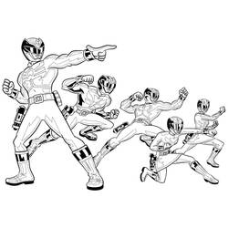 Dibujo Power Rangers (Superhéroes y Supervillanos) #175707 para imprimir y colorear