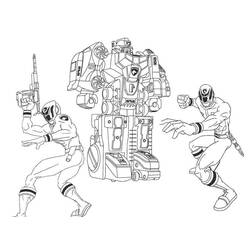 Dibujo Power Rangers (Superhéroes y Supervillanos) #175714 para imprimir y colorear