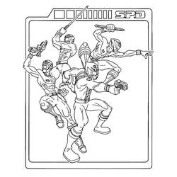 Dibujo Power Rangers (Superhéroes y Supervillanos) #175751 para imprimir y colorear