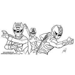 Dibujos para colorear: Power Rangers - Dibujos para Colorear e Imprimir Gratis