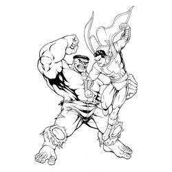 Dibujo para colorear: Shazam (Superhéroes y Supervillanos) #208373 - Dibujos para Colorear e Imprimir Gratis