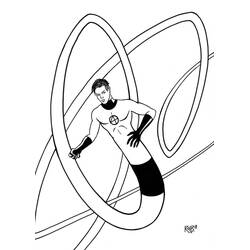 Dibujos para colorear: Sr. Fantástico - Dibujos para Colorear e Imprimir Gratis