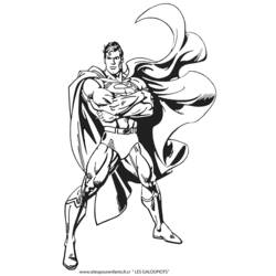 Dibujo para colorear: Súper Héroes DC Comics (Superhéroes y Supervillanos) #80115 - Dibujos para Colorear e Imprimir Gratis