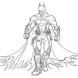 Dibujo para colorear: Súper Héroes DC Comics (Superhéroes y Supervillanos) #80132 - Dibujos para Colorear e Imprimir Gratis