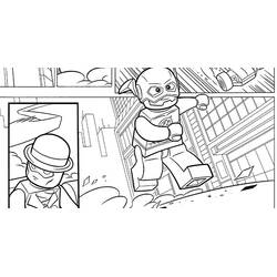 Dibujo para colorear: Súper Héroes DC Comics (Superhéroes y Supervillanos) #80165 - Dibujos para Colorear e Imprimir Gratis
