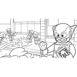 Dibujo para colorear: Súper Héroes DC Comics (Superhéroes y Supervillanos) #80169 - Dibujos para Colorear e Imprimir Gratis