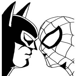 Dibujo para colorear: Súper Héroes DC Comics (Superhéroes y Supervillanos) #80228 - Dibujos para Colorear e Imprimir Gratis