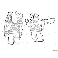 Dibujo para colorear: Súper Héroes DC Comics (Superhéroes y Supervillanos) #80239 - Dibujos para Colorear e Imprimir Gratis
