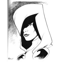 Dibujo para colorear: Súper Héroes DC Comics (Superhéroes y Supervillanos) #80304 - Dibujos para Colorear e Imprimir Gratis