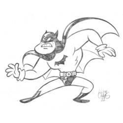 Dibujo para colorear: Súper Héroes DC Comics (Superhéroes y Supervillanos) #80307 - Dibujos para Colorear e Imprimir Gratis