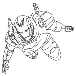Dibujo para colorear: Súper Héroes DC Comics (Superhéroes y Supervillanos) #80342 - Dibujos para Colorear e Imprimir Gratis