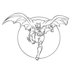 Dibujo para colorear: Súper Héroes DC Comics (Superhéroes y Supervillanos) #80490 - Dibujos para Colorear e Imprimir Gratis