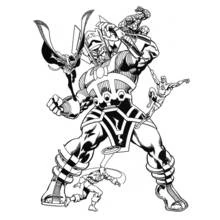 Dibujo Súper Héroes Marvel (Superhéroes y Supervillanos) #79600 para imprimir y colorear