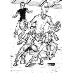 Dibujo Súper Héroes Marvel (Superhéroes y Supervillanos) #79660 para imprimir y colorear