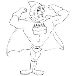 Dibujo Súper Héroes Marvel (Superhéroes y Supervillanos) #79670 para imprimir y colorear