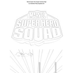 Dibujo Súper Héroes Marvel (Superhéroes y Supervillanos) #79682 para imprimir y colorear