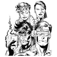 Dibujo Súper Héroes Marvel (Superhéroes y Supervillanos) #79729 para imprimir y colorear