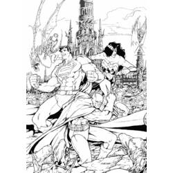 Dibujo Súper Héroes Marvel (Superhéroes y Supervillanos) #79760 para imprimir y colorear