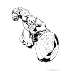 Dibujo Súper Héroes Marvel (Superhéroes y Supervillanos) #79767 para imprimir y colorear