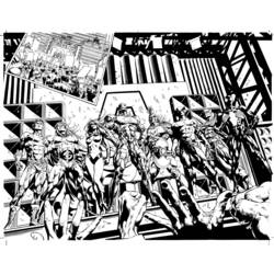 Dibujo Súper Héroes Marvel (Superhéroes y Supervillanos) #79834 para imprimir y colorear