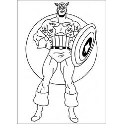 Dibujo Súper Héroes Marvel (Superhéroes y Supervillanos) #79956 para imprimir y colorear